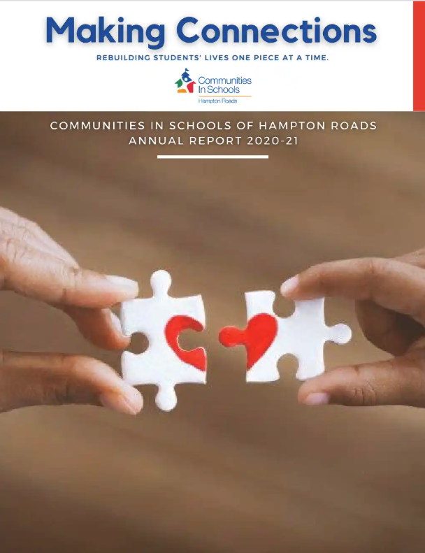 Puzzle pieces with heart designs